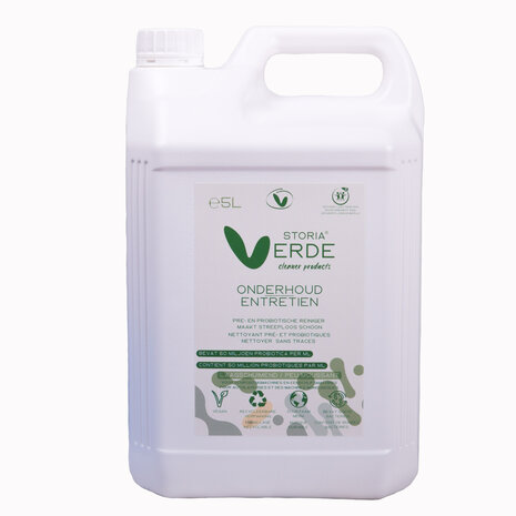 Storia Verde - Probiotica - Onderhoud - Laagschuimend - 5L